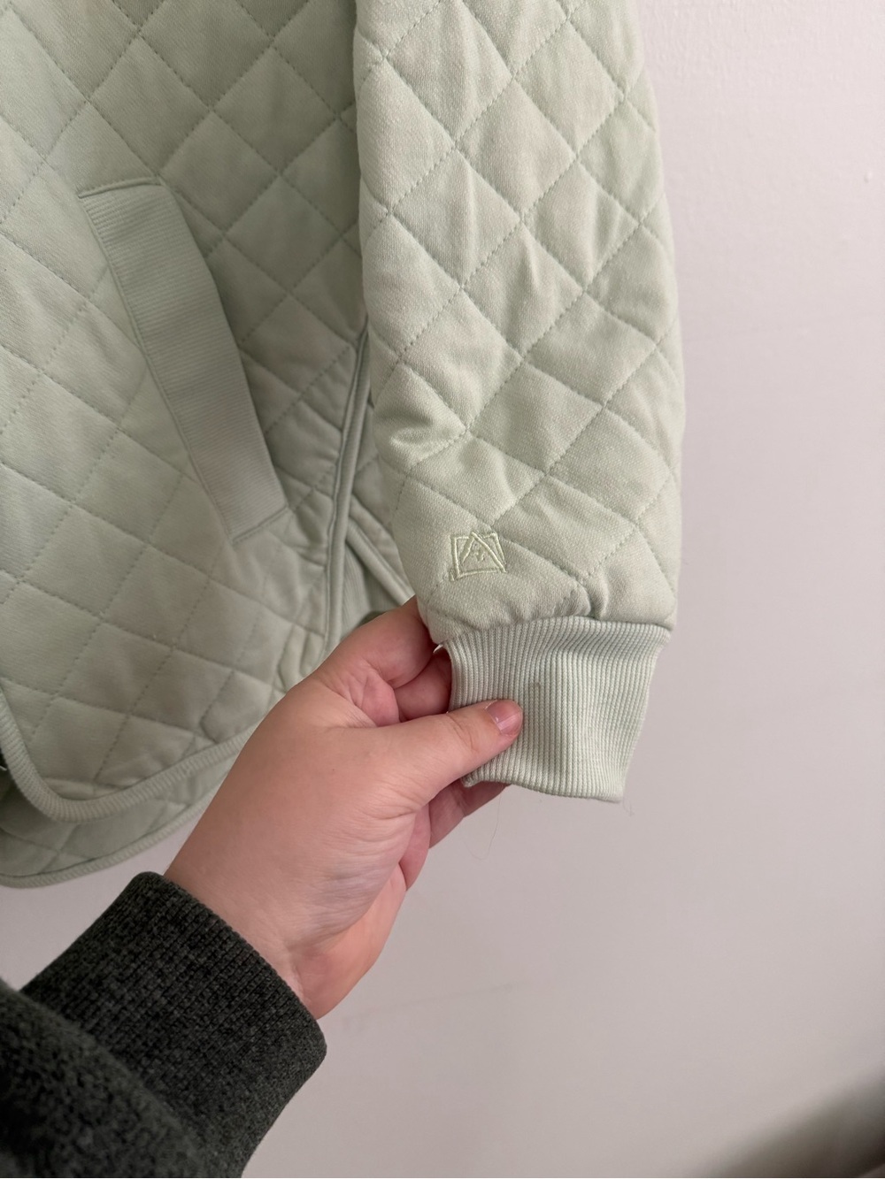 Avalanche Light Green Quilted Lightweight Jacket Zipup NWOT - Picture 7 of 7